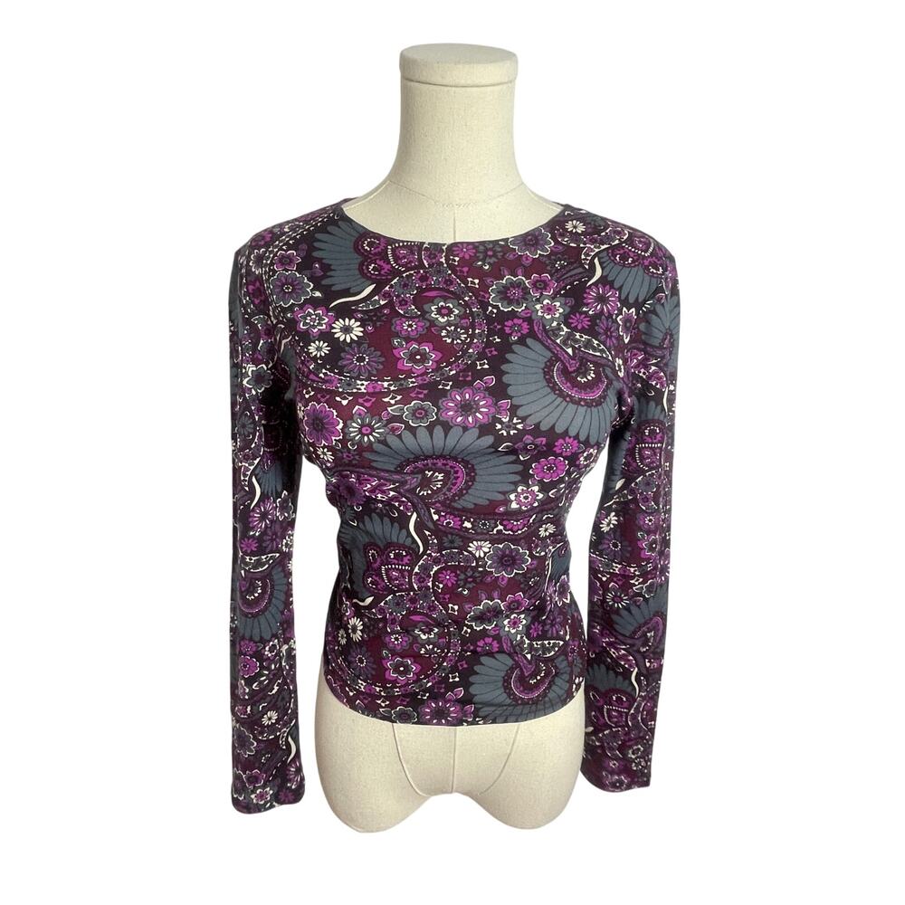 90s Y2K MINI MESH HIPPY TOP SMALL